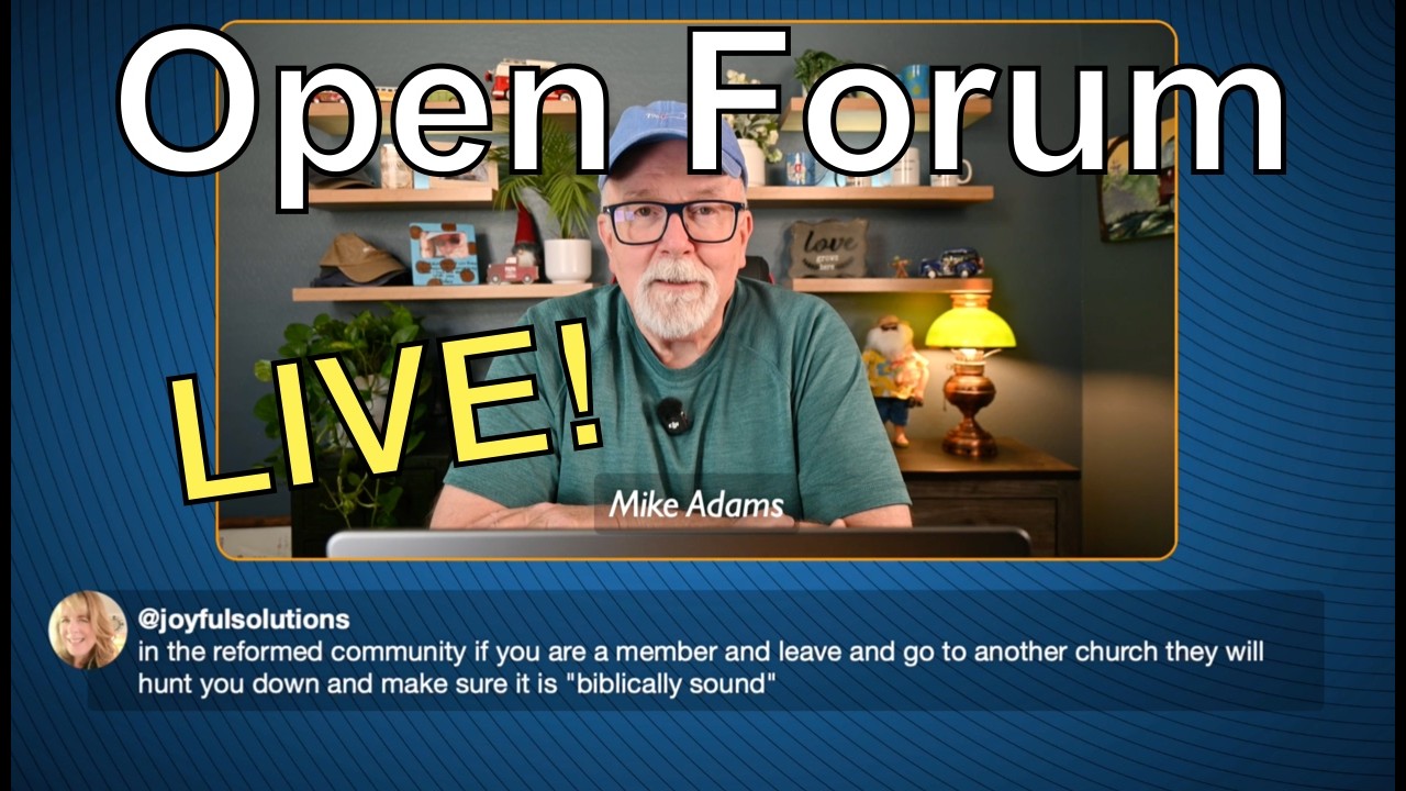 Open Forum Q&A LIVE!