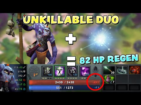 82 HP REGEN?! THE UNKILLABLE DUO | CARRY WD