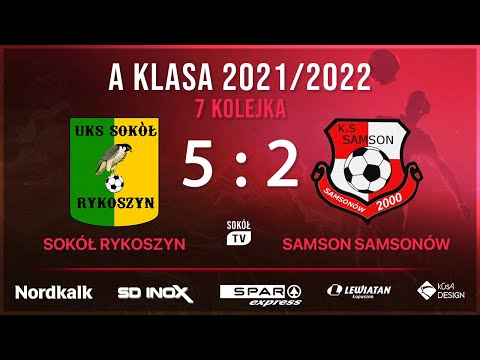 SOKÓŁ RYKOSZYN - SAMSON SAMSONÓW 7 KOLEJKA A KLASA 2021/2022