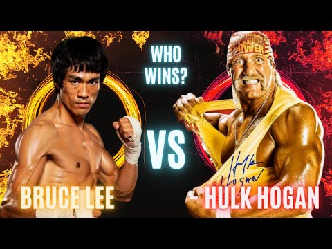 What If Bruce Lee Fought Hulk Hogan? | AI Battle Simulation Reveals a Shocking Winner!