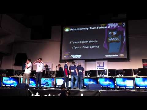 Winter Assembly 2011 - TF2 prize ceremony