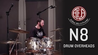 Video thumbnail for AEA N8 - Drum Overheads - Listening Library by AEA Ribbon Mics