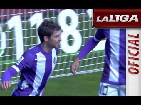 La Liga | Todos los goles del Real Valladolid - Valencia CF (1-1) | 11-11-2012 | J11