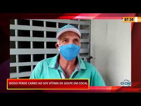 Idoso perde carro ao ser vítima de golpe em Cocal 06 01 2021