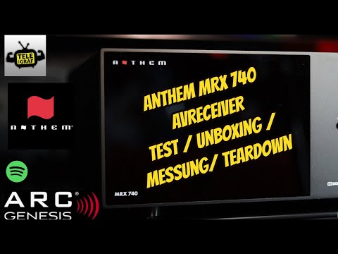 Anthem MRX 740 Receiver / Test / Messung / IMAX / Dolby Vision / Konkurrenz zu NAD / Lexicon / Acram