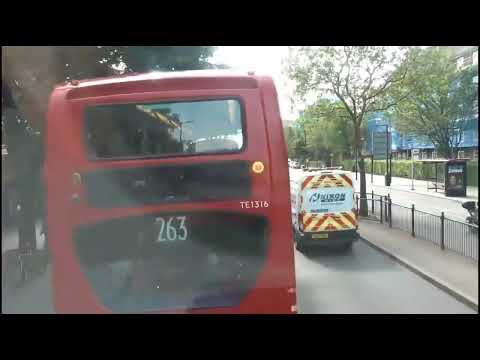 London Bus Route 43 - Friern Barnet to London Bridge (FULL ROUTE VISUAL)