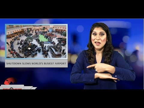 Shutdown slows world’s busiest airport (ASL - 1.14.19)
