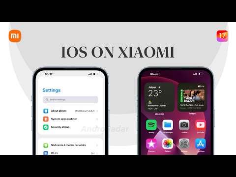 Convert your Xiaomi Redmi or Poco device into iOS! 🔥