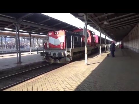 ČD 714 217-7 + ČD 843 025-8 (Vlaky České dráhy) - Vlaky stanice Liberec