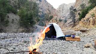 preview picture of video 'Wild camping in morocco, Tatroute gorges مضايق تاتروت أفضل موقع للتخييم الجبلي بالمغرب'