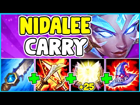 HOW TO PLAY NIDALEE JUNGLE & SOLO CARRY In Season 10 | Nidalee Guide S10 - League Of Legends