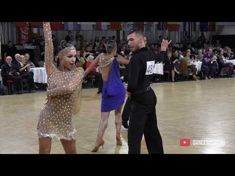 Grzegorz Zmokly - Magdalena Abramowicz POL | Jive | WDSF WO Latin | Antwerp Diamond Cup 2020