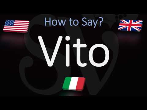 How to Pronounce Vito? (CORRECTLY) Italian & English Pronunciation