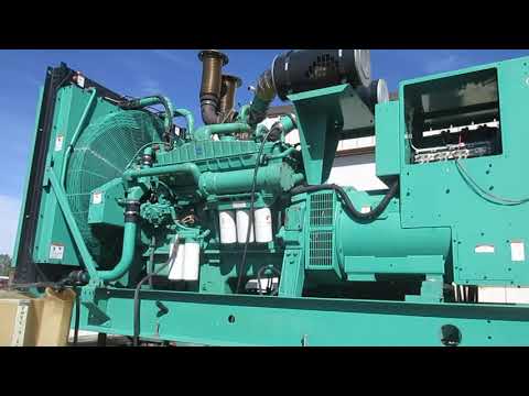 600 kw Cummins / Onan Diesel Generator SN H010271277 Video 4 - Abraham Generator Sales Co.