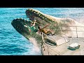 JURASSIC WORLD REBIRTH Mosasaur Attacks Scene 4K