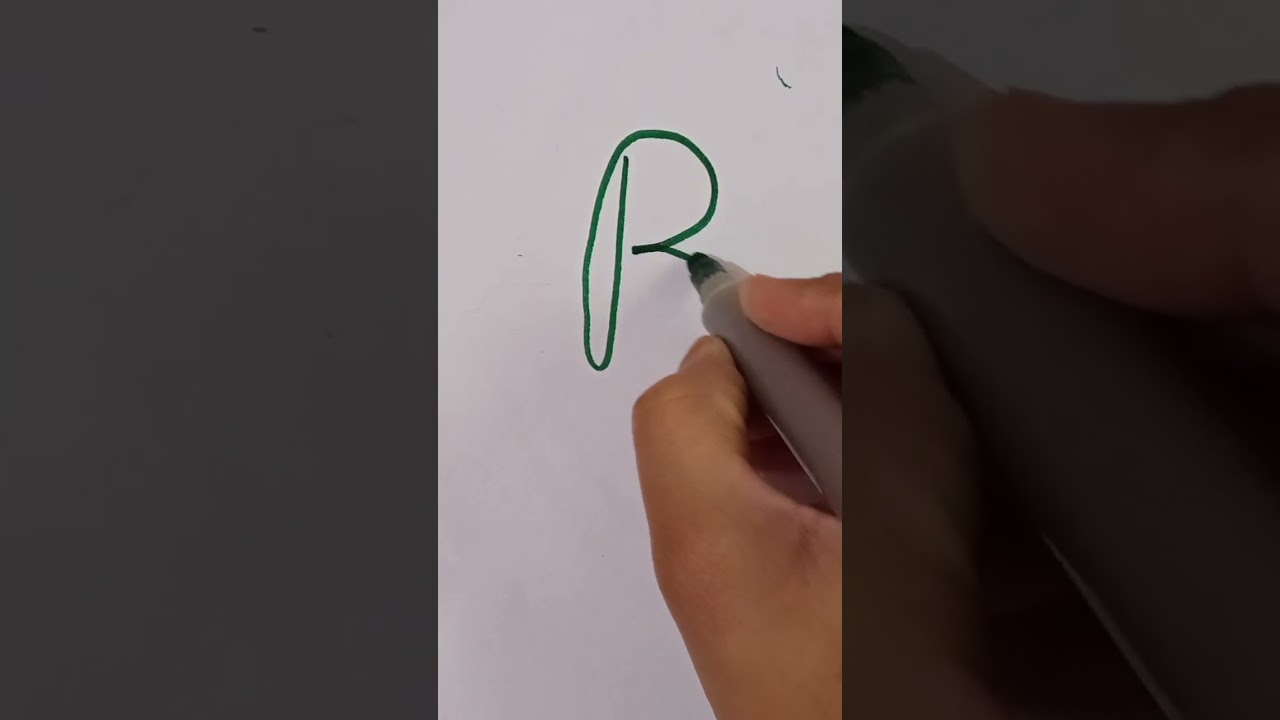 'B' Cursive Writing #shorts #viralshorts #viral