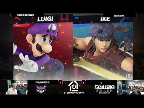 Panda Smash Monday 12/2/19 - KingJester(Luigi) VS CC(Falcon/Ike)- Losers Quarters