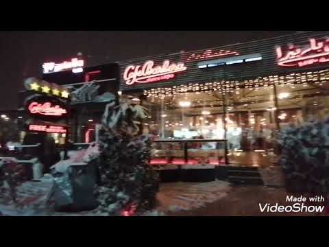 Kurdistan , Sulaymaniyah , Twimalik Street Night Winter ❄️ 20/1/2022