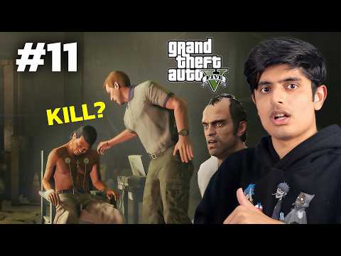 TREVOR TORTURES MR. K | GTA 5 PART 11 (HINDI DUBBED)