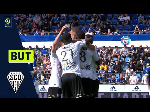 But Ismaël TRAORE (57' - SCO) RC STRASBOURG ALSACE - ANGERS SCO (0-2) 21/22