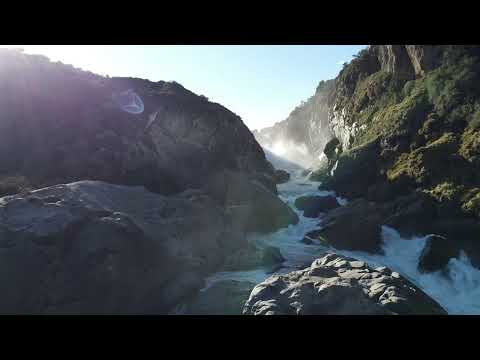 Salto del Rio Ibañez, región de Aysén, coyahique, Chile. 