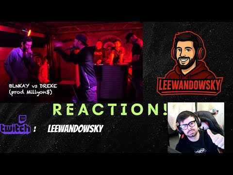 BLNKAY VS DREKE reaction! HONIRO FREESTYLE BATTLE