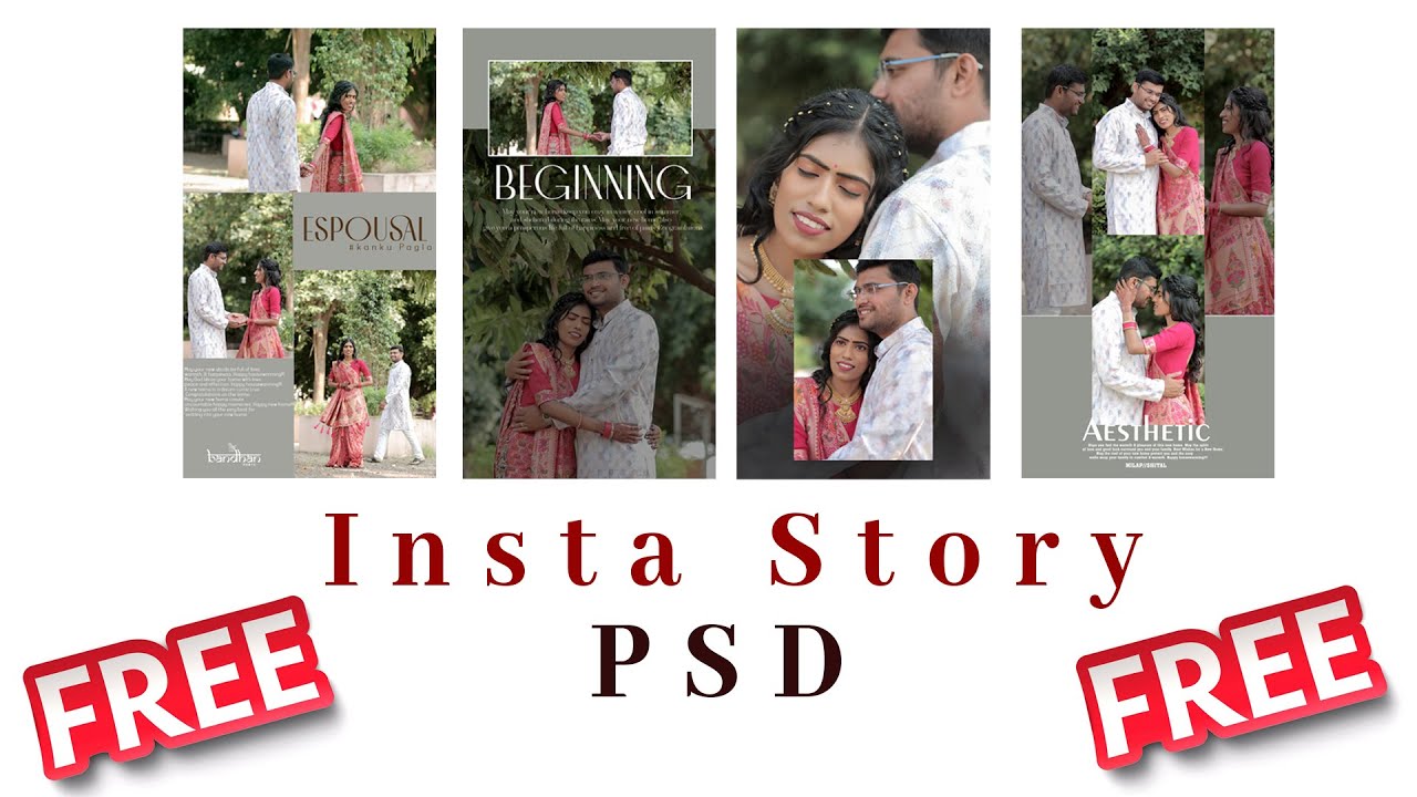 Download Free Insta Story PSD Template II