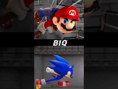 Mario vs sonic