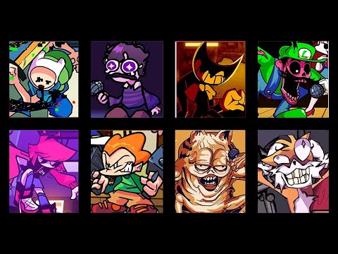 Triple Trouble but everytime it's the Opponent's turn the mod changes - Friday Night Funkin'