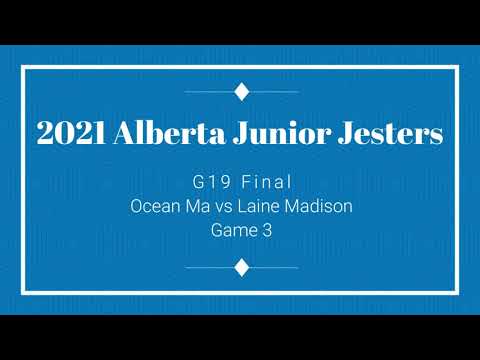 2021 Alberta Junior Jesters Squash Ocean Ma vs Lane Madison