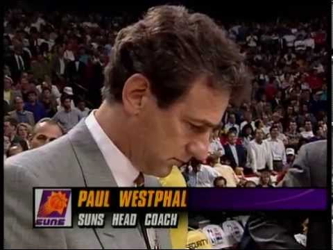 Chicago Bulls Introduction 1993 NBA Finals Game 4 vs Phoenix Suns.