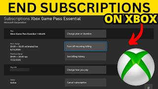 How to End Subscriptions on Your Xbox - Cancel Game Pass Recurring Bil