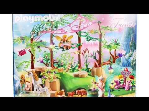 Playmobil Magical Fairy Forest Playset Unboxing Toy Review