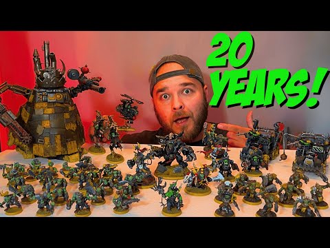 It Took Me 20 YEARS To Finish This Warhammer Army!