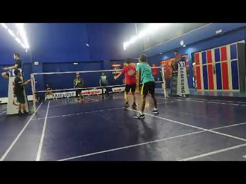 Badminton Weekly MuhibbahTeam Challenge B - Faiz / Salam Badri Vs Syafiq Dollah / Hafizuddin