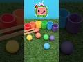 Learn Colors With Balls Uh Oh Catch That Ball Shorts Cocomelon
