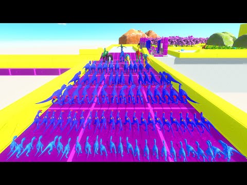 NEW COLORS ALL SUPERMAN T-REX  NEW SKIN DEATH RUN - Animal Revolt Battle Simulator