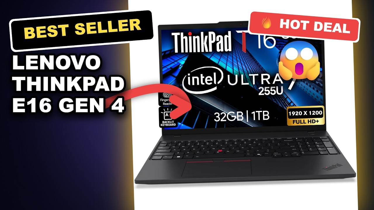 Lenovo ThinkPad E16 Gen 4 Review: Is This Copilot+ Laptop Worth It?
