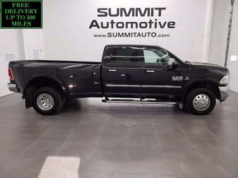2016 RAM 3500 CUMMINS HIGH OUTPUT DIESEL AISIN TRANSMISSION WALK AROUND REVIEW 12035Z SOLD!