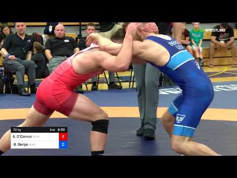 2018 FS WTT Challenge/UWW Juniors 70 3 Of 3 - Austin O'Connor (Sunk) Vs. Brady Berge (NLWC).mp4