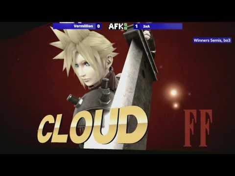 AFKgg 21 - 3xA (Toon Link) vs Vermillion (Cloud) - Winners Semis