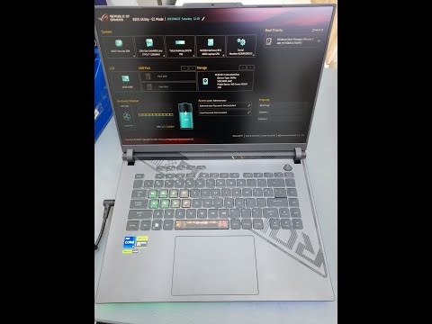 Asus ROG Strix G16 DISASSEMBLY AND UPGRADE