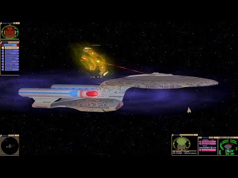 USS Dauntless (SFRD) vs Ferengi Scavenger V | KM | Star Trek Bridge Commander