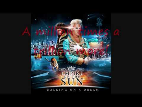 Empire Of The Sun - Half Mast (Lyrics on screen)