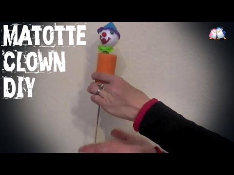 Activité pour enfants: Marionnette clown