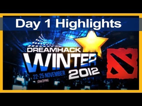 Day One Dota 2 Highlights @ DreamHack Winter 2012