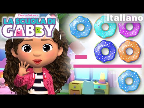 Impara le sottrazioni con Gabby! Giochi i matematica semplici per bambini | LA SCUOLA DI GABBY