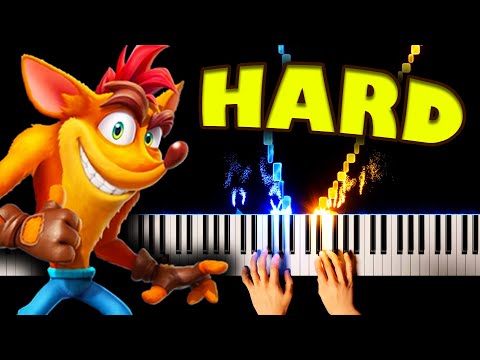 Crash Bandicoot 1 Main Theme - Piano Tutorial