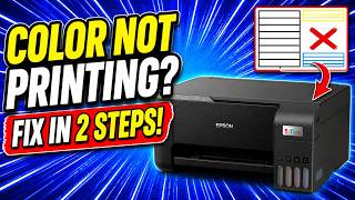 Epson Printer Not Printing Magenta 2 Easy Fixes That Work! (L3210, L3250, ET-2400, & More)