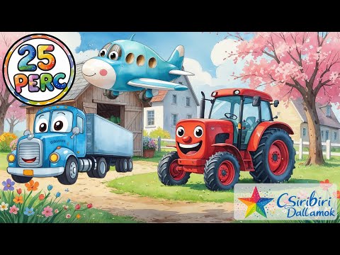 Járműves dalok - 25 perces válogatás - 2025 ősz